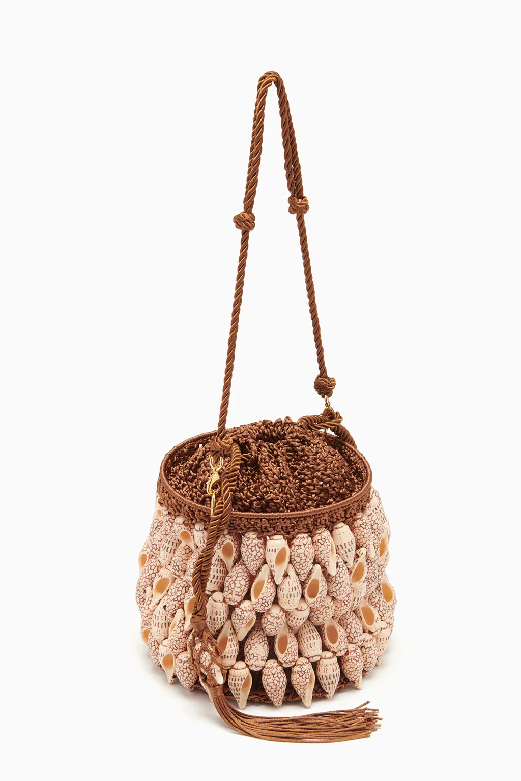 NADIA SEASHELL BUCKET BAG