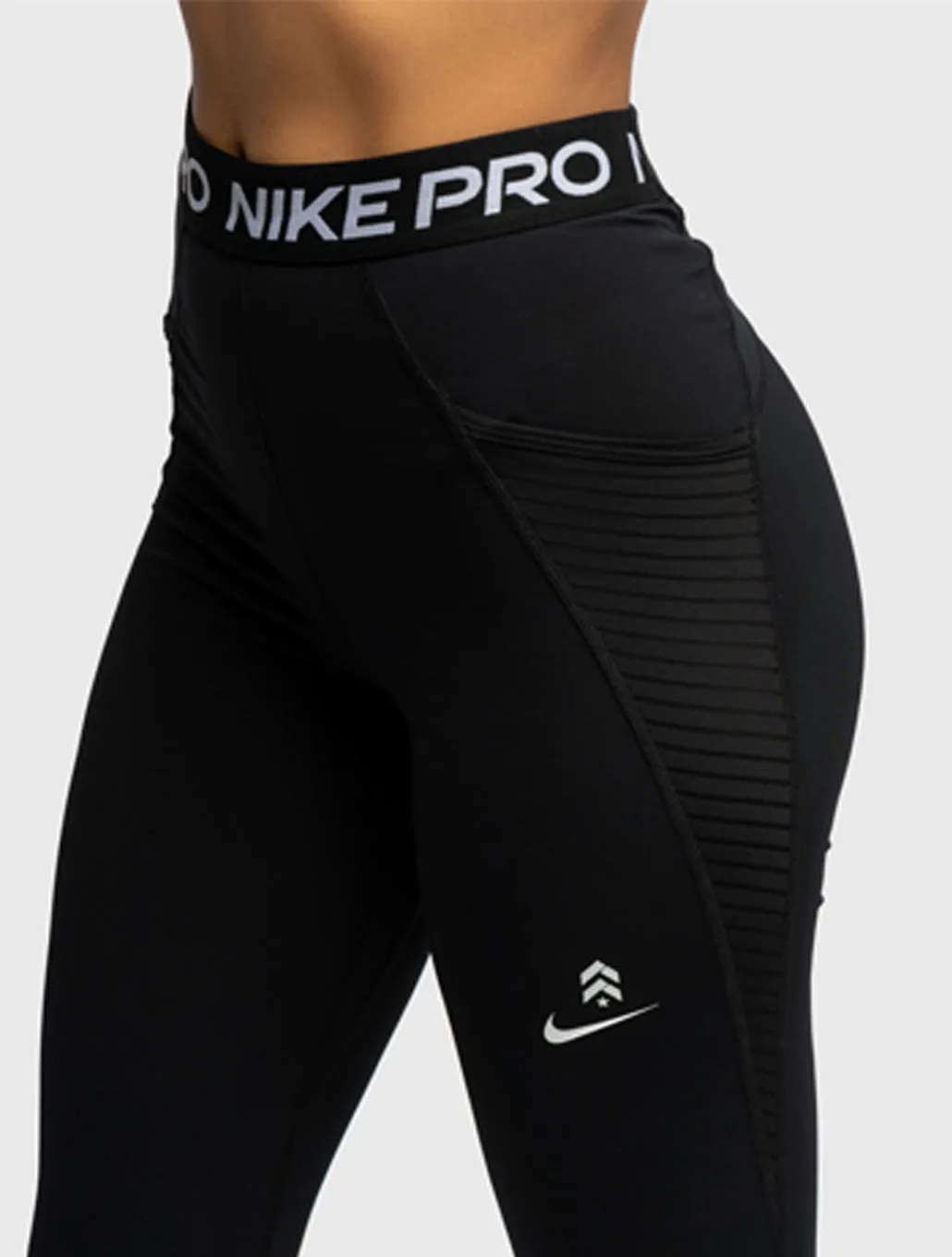 NIKE BLACK PRO DRI-FIT LEGGING