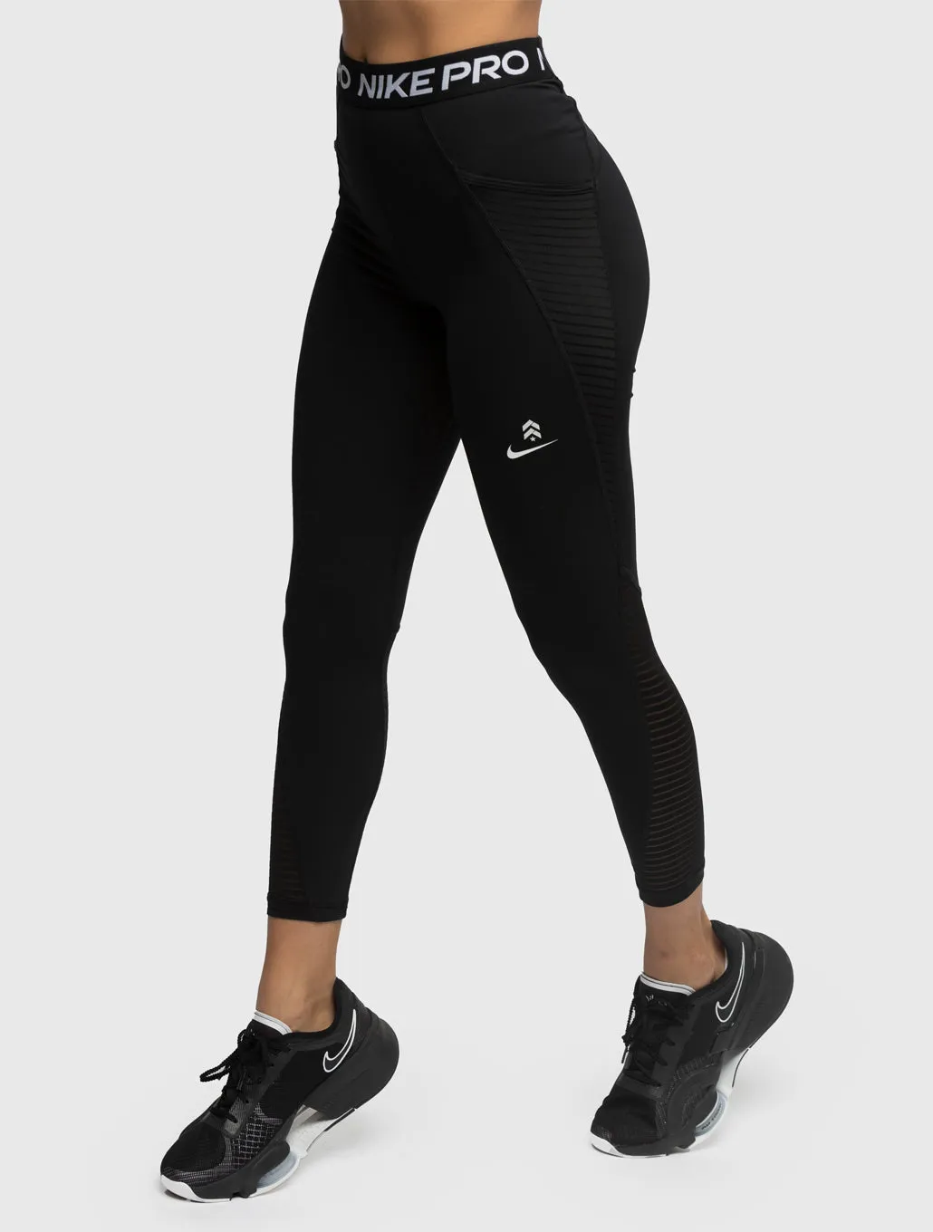 NIKE BLACK PRO DRI-FIT LEGGING