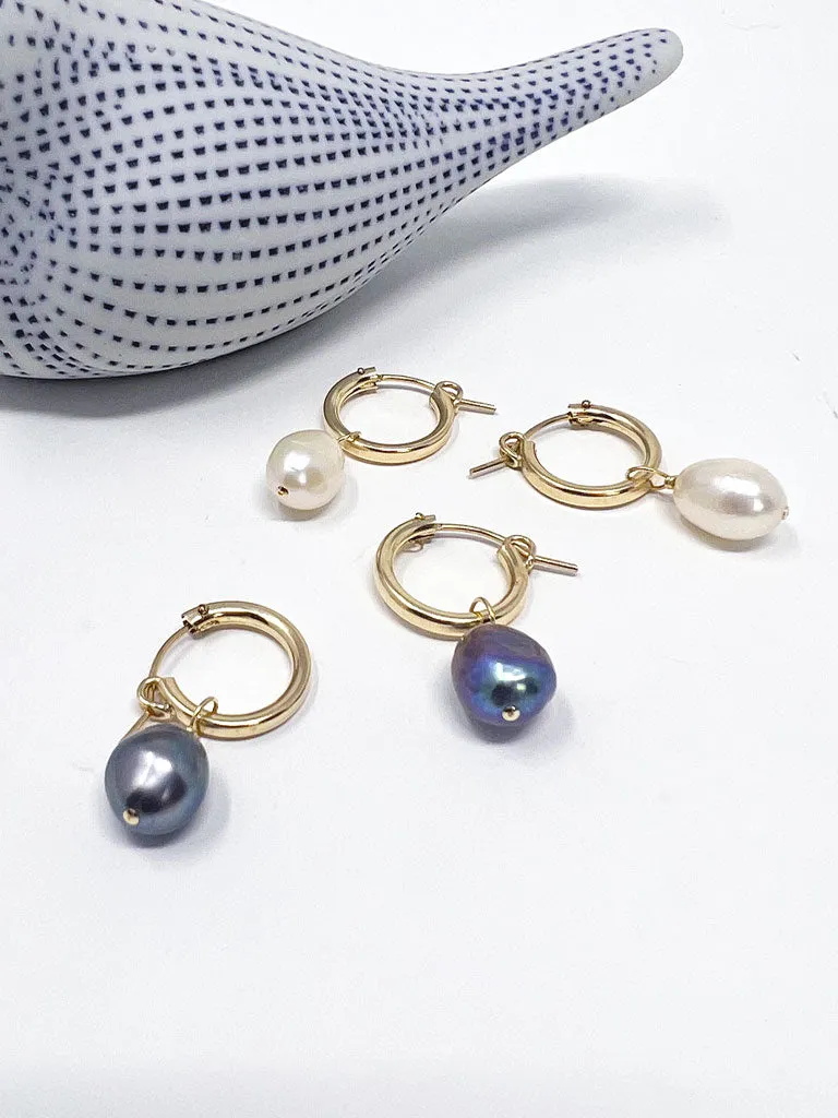 Nina Pearl Hoops