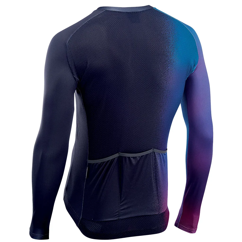 Northwave Blade Long Sleeve Jersey - Black/Iridescent