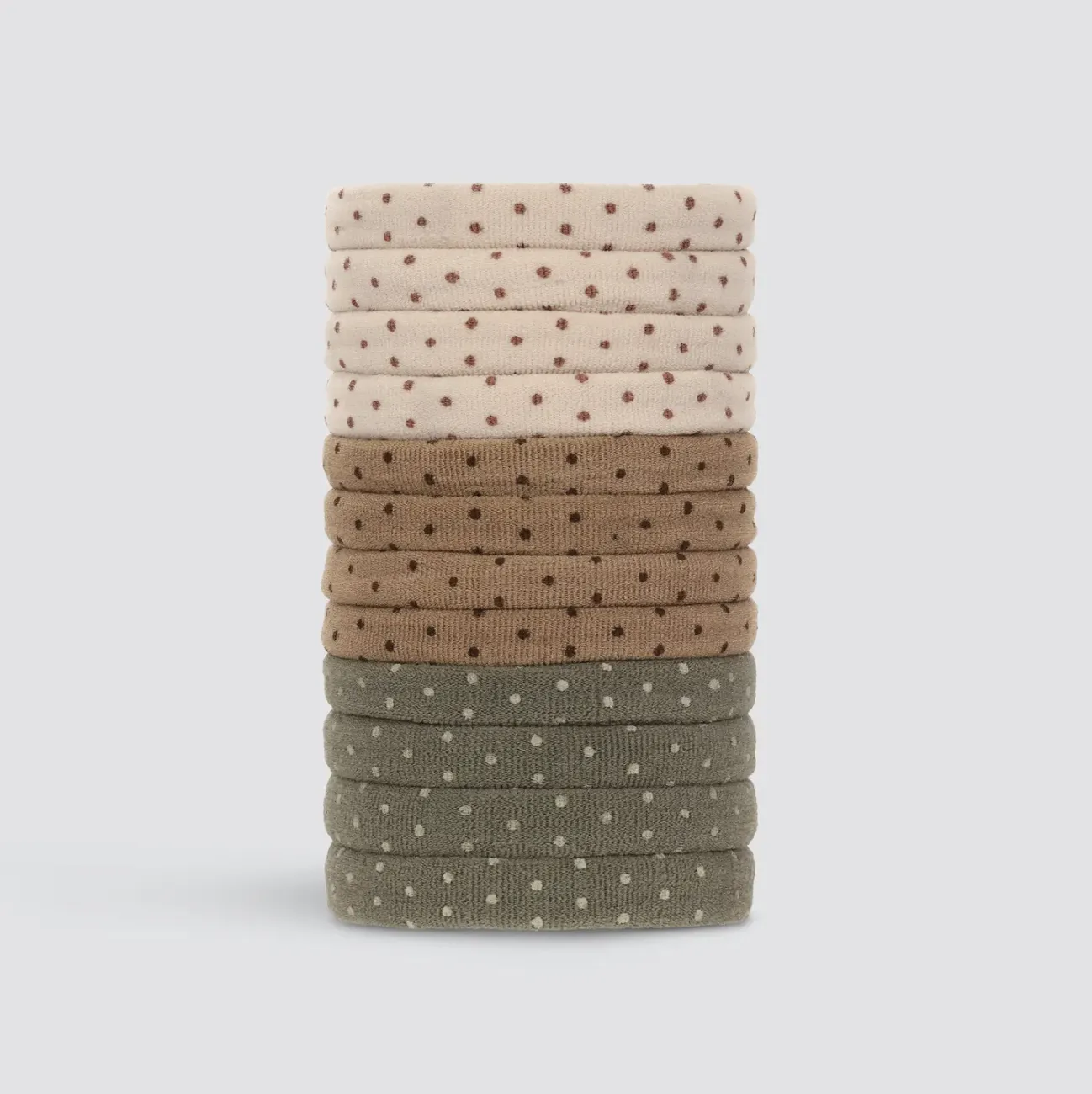 Nylon Hair Ties - Polka Dot