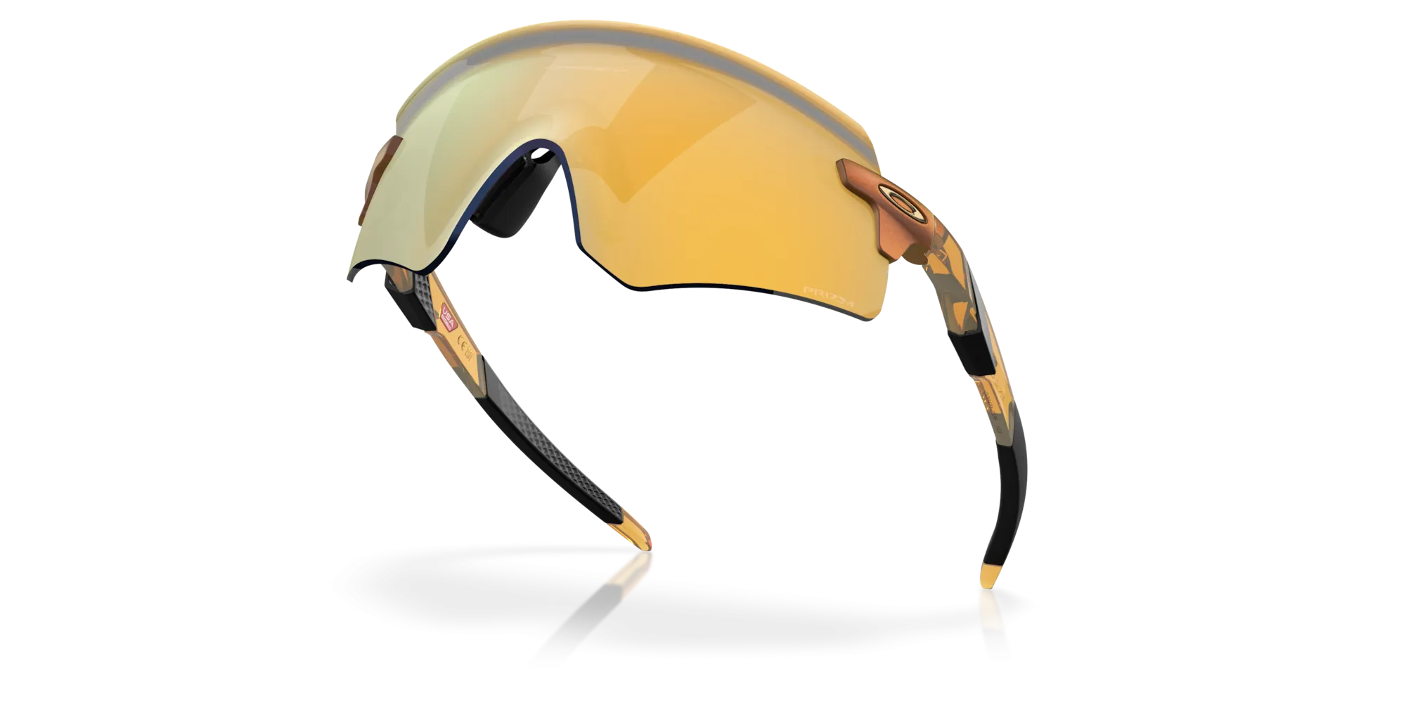 Oakley Encoder Prizm 24K Lenses Transparent Light Curry Frame