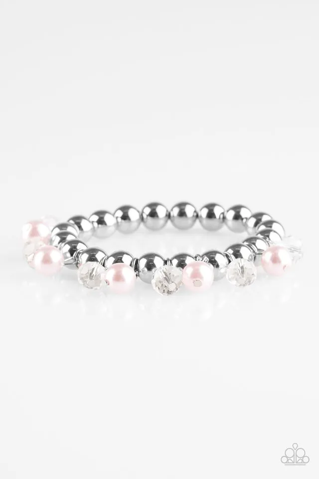 Paparazzi Accessories - Once In A Millennium Set  #N91 Box 1 - Pink Bracelet