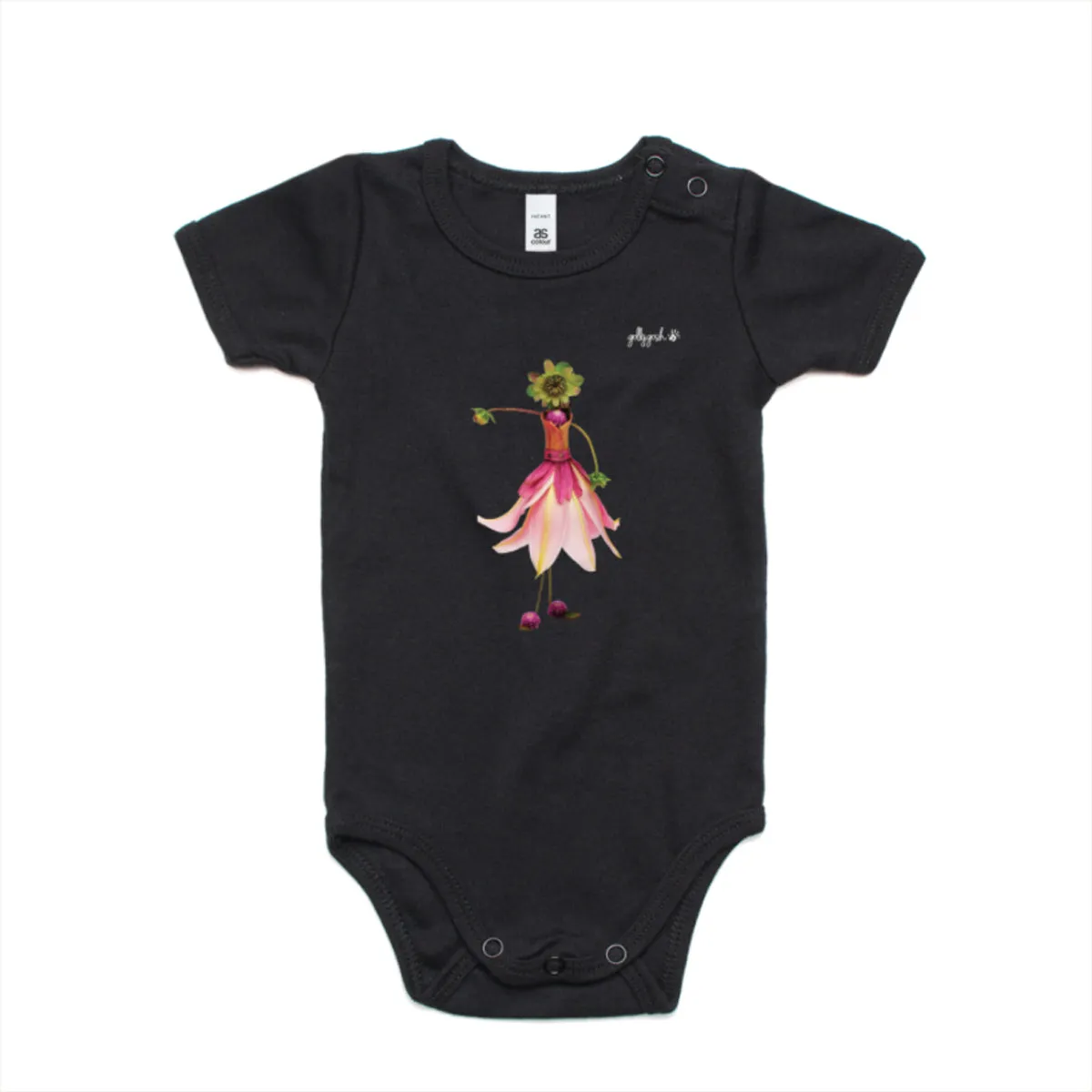 Pink Lily Ballerina - Infant Baby Grow