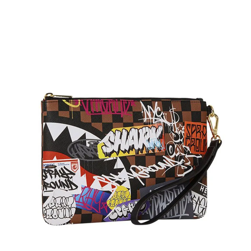 Pochette da Polso SPRAYGROUND stampa Tagged Up Sip