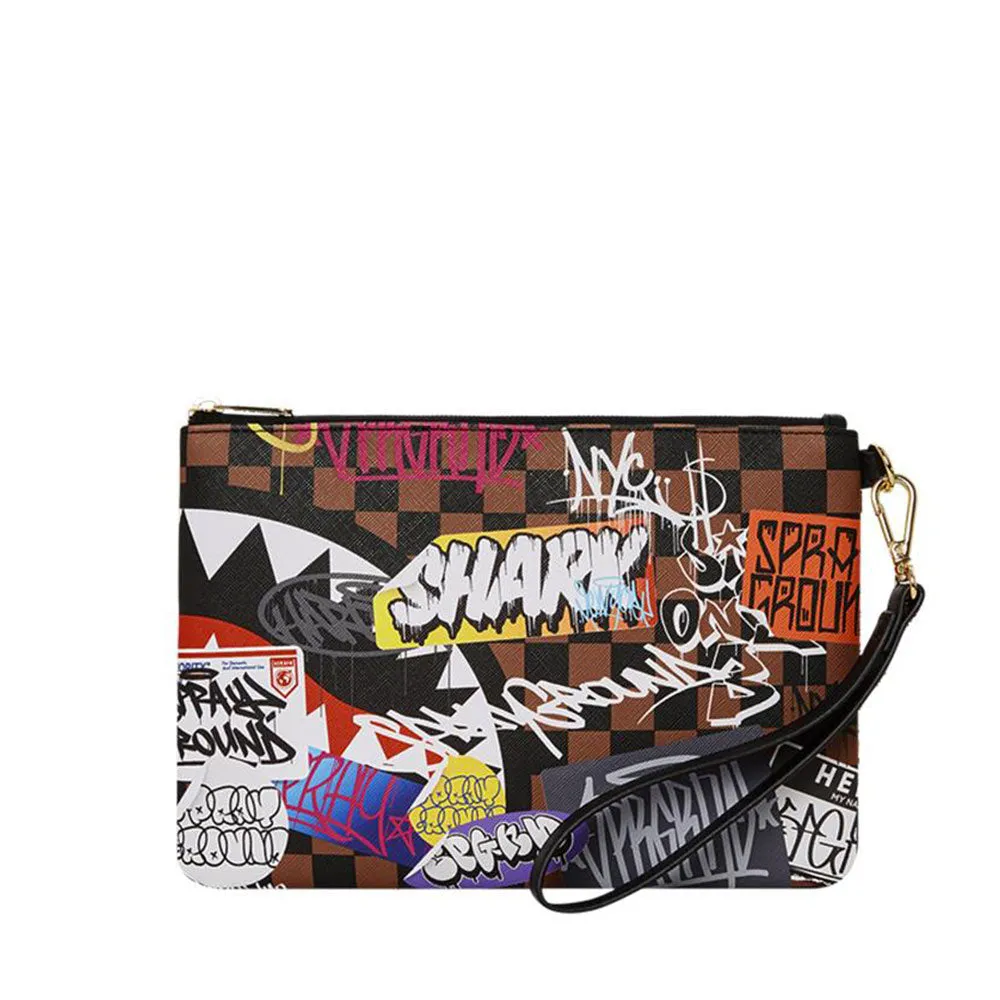 Pochette da Polso SPRAYGROUND stampa Tagged Up Sip