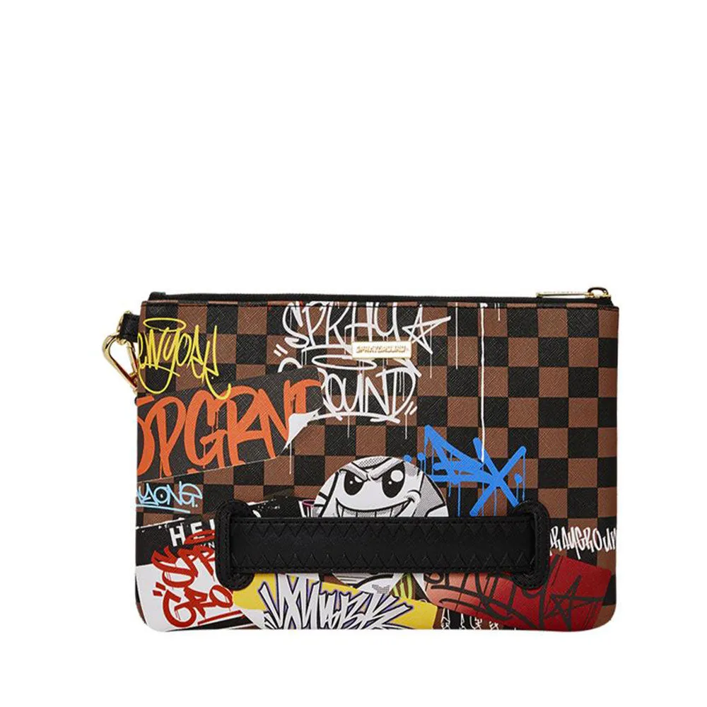 Pochette da Polso SPRAYGROUND stampa Tagged Up Sip