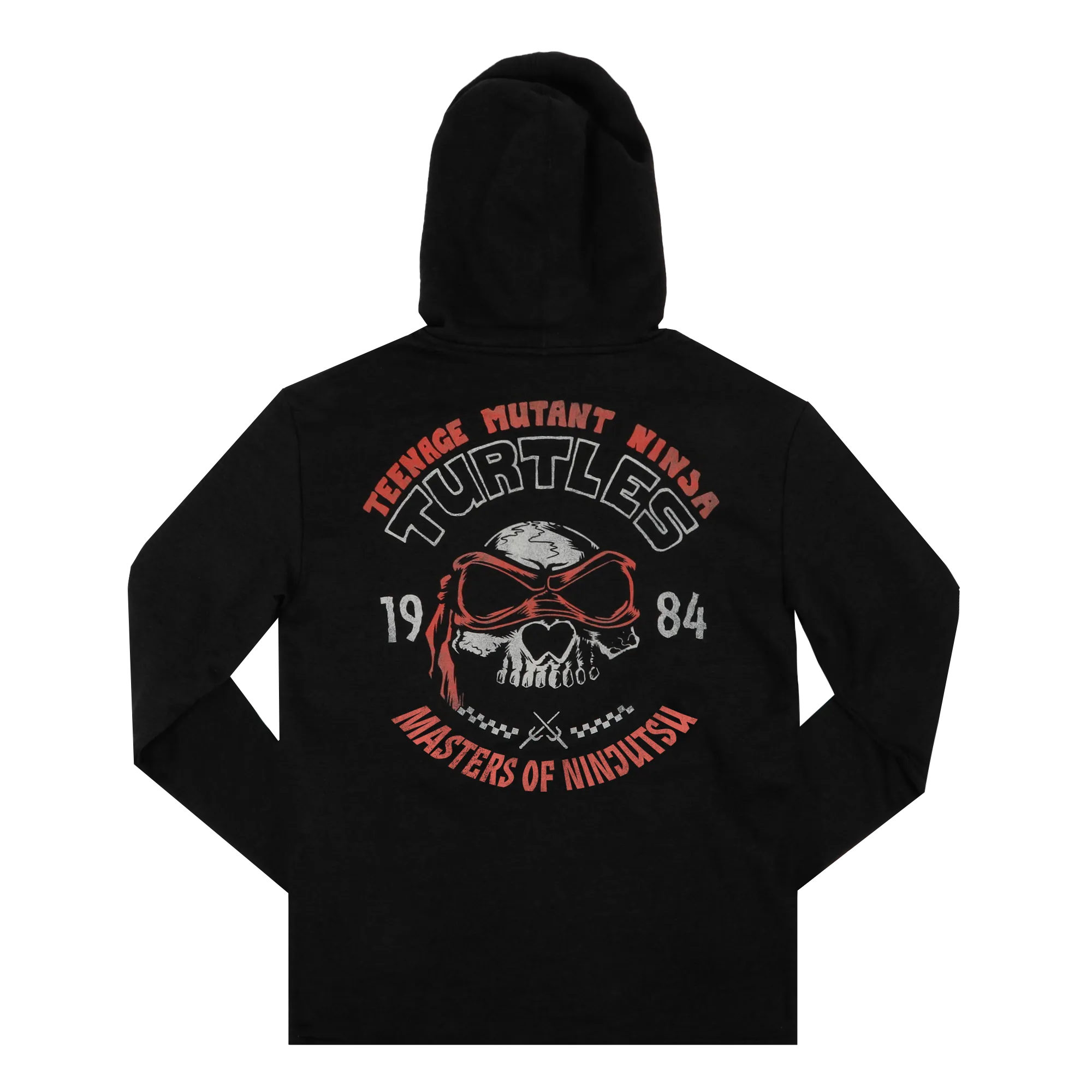 Raphael Skull Black Hoodie