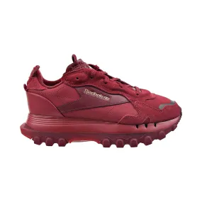 Reebok Cardi B Classic Leather Women's Shoes Triathlon Red-Classic Burgundy