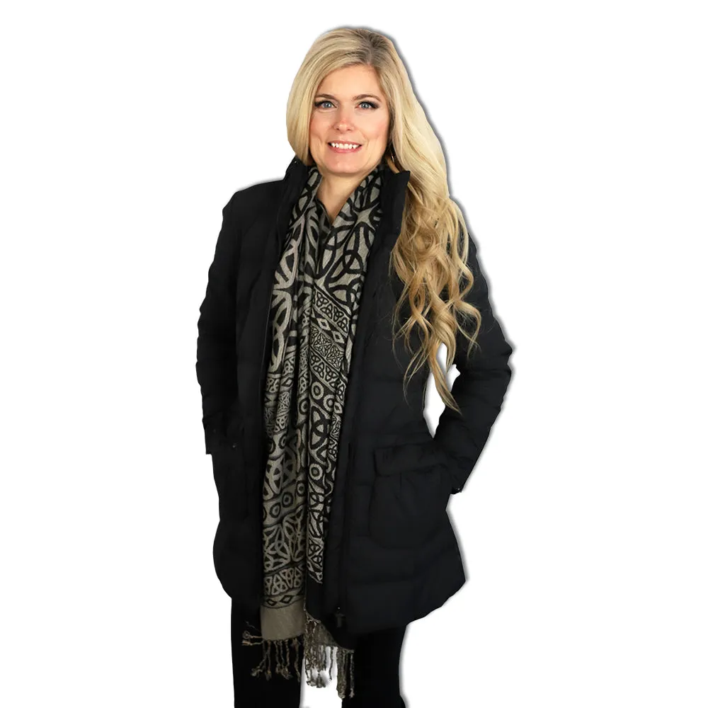 Rita Trinity Knot Pashmina Scarf