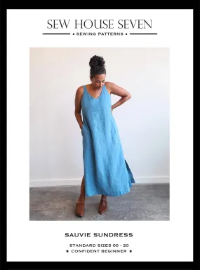 Sauvie Sundress Sewing Pattern | Sizes 00-20 by Sew House Seven