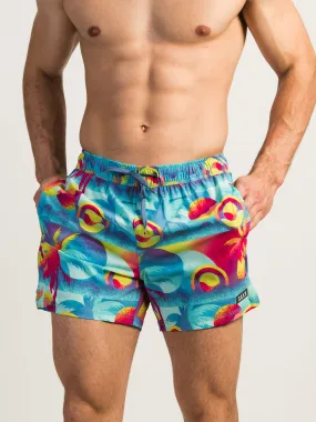 SAXX OH BUOY 2IN1 5 VOLLEY SHORTS - RETRO