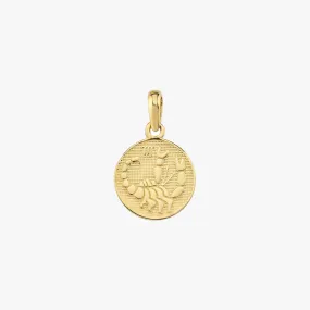 Scorpio Zodiac Necklace | 14K Solid Gold