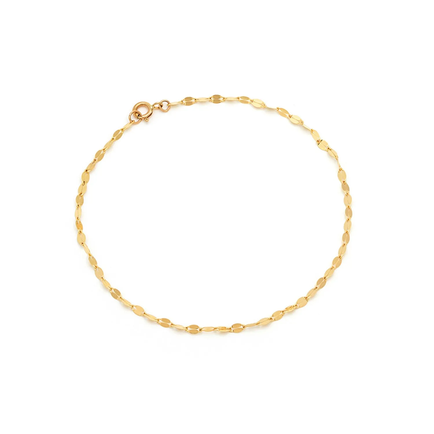 Shimmer Bracelet | Solid 14k Gold