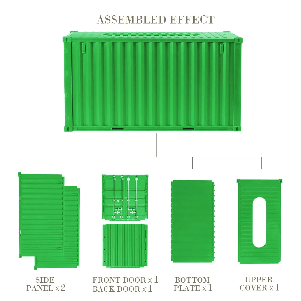 Shipping Container Tissue Box