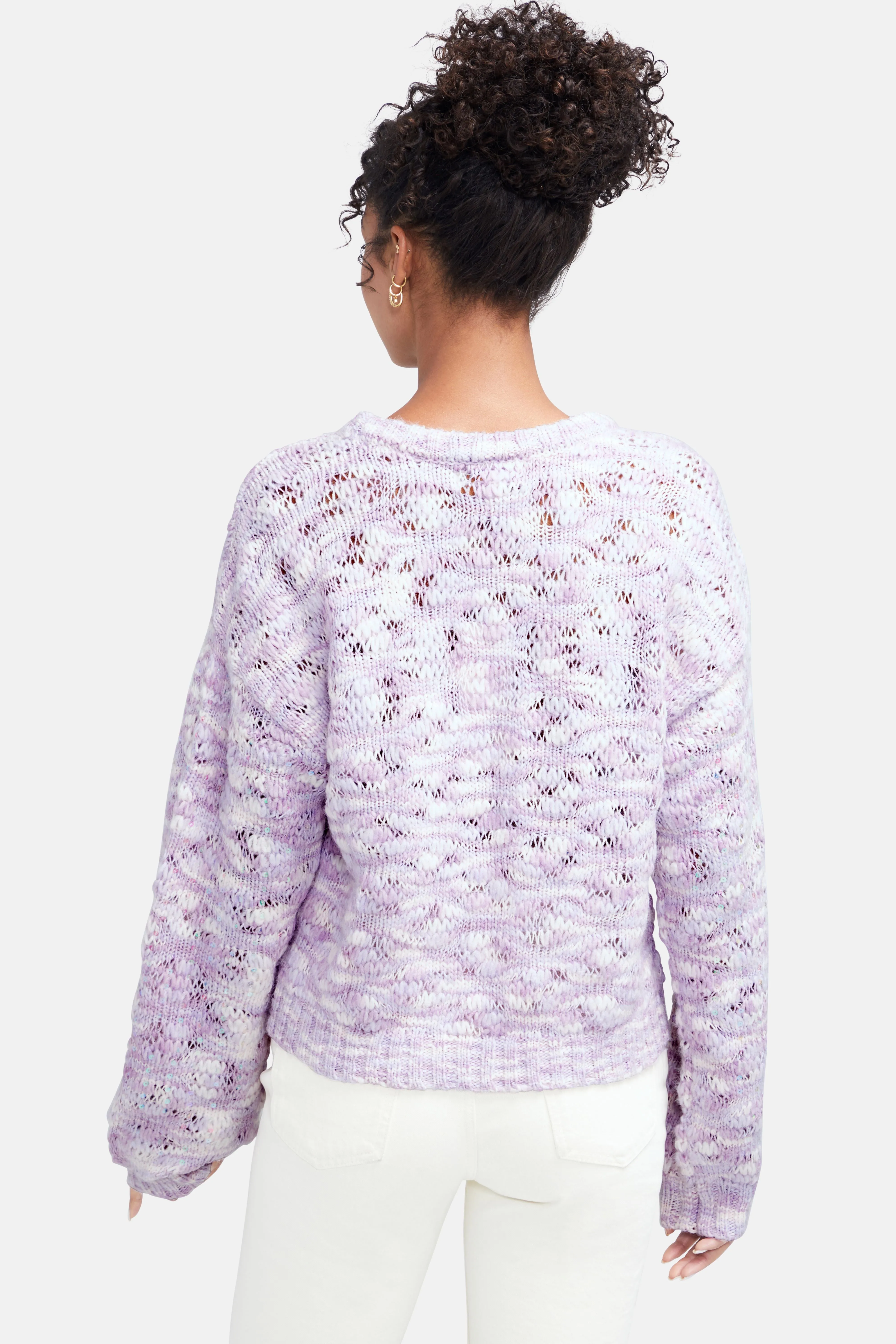 Space Dye Sweater | Winsome Orchid