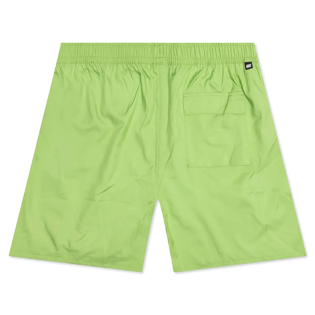 Sportswear Sport Essentials Woven Lined Flow Shorts - Vivid Green/White