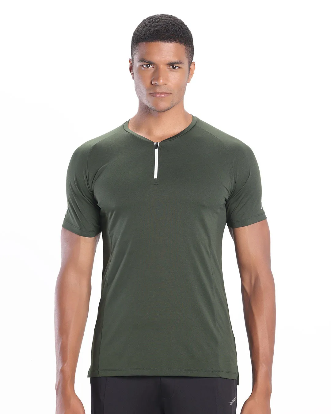 SuperSilva Pro Zipper T-Shirt Juniper