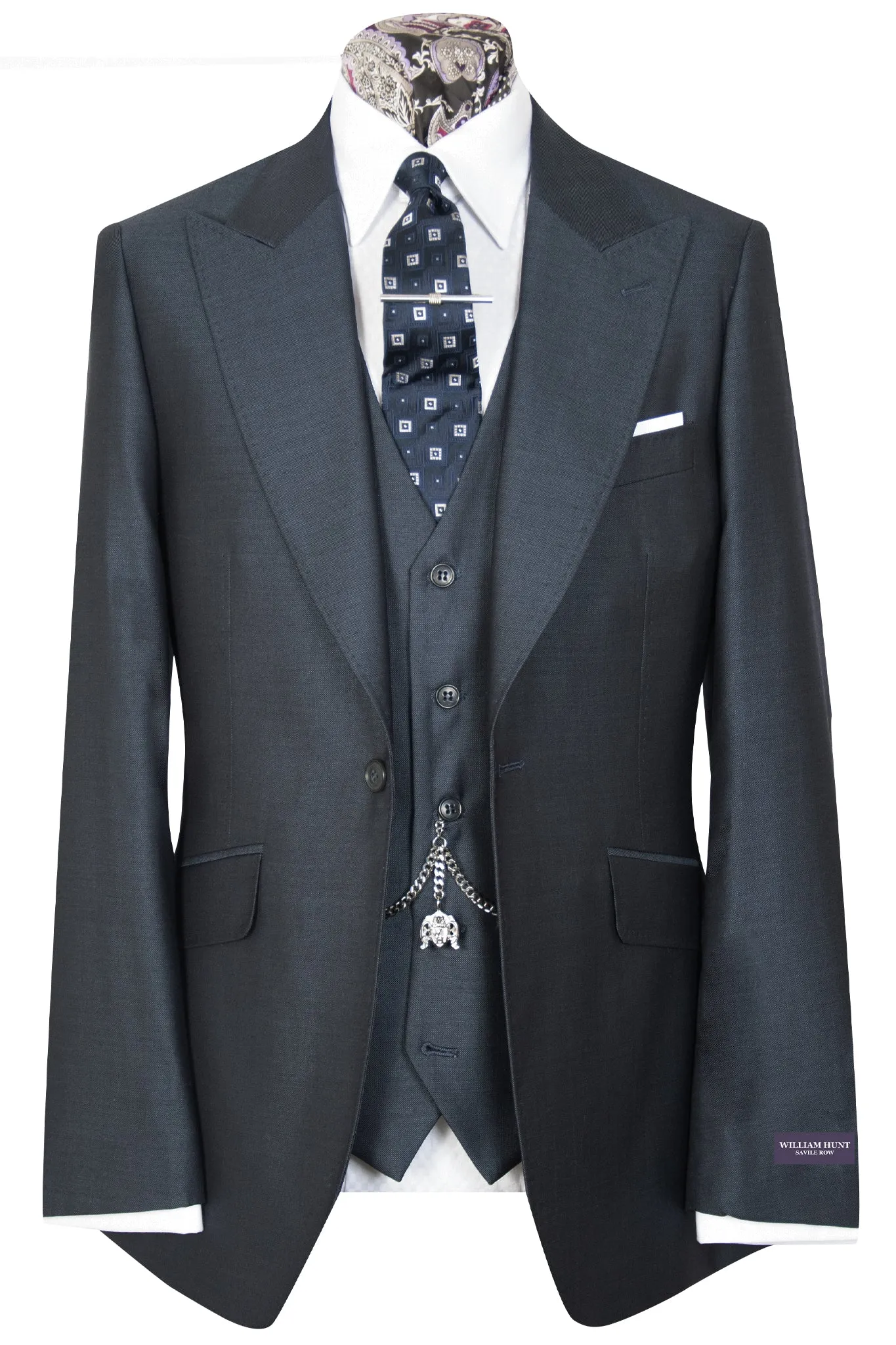 The Conard Purple Label Two Tone Grey Suit