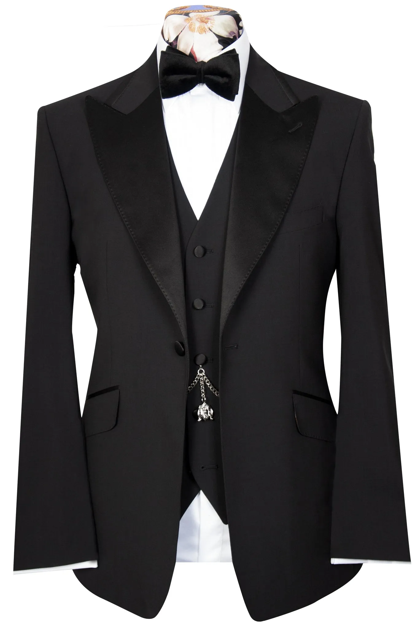 The Gloucester Classic Black Dinner Suit