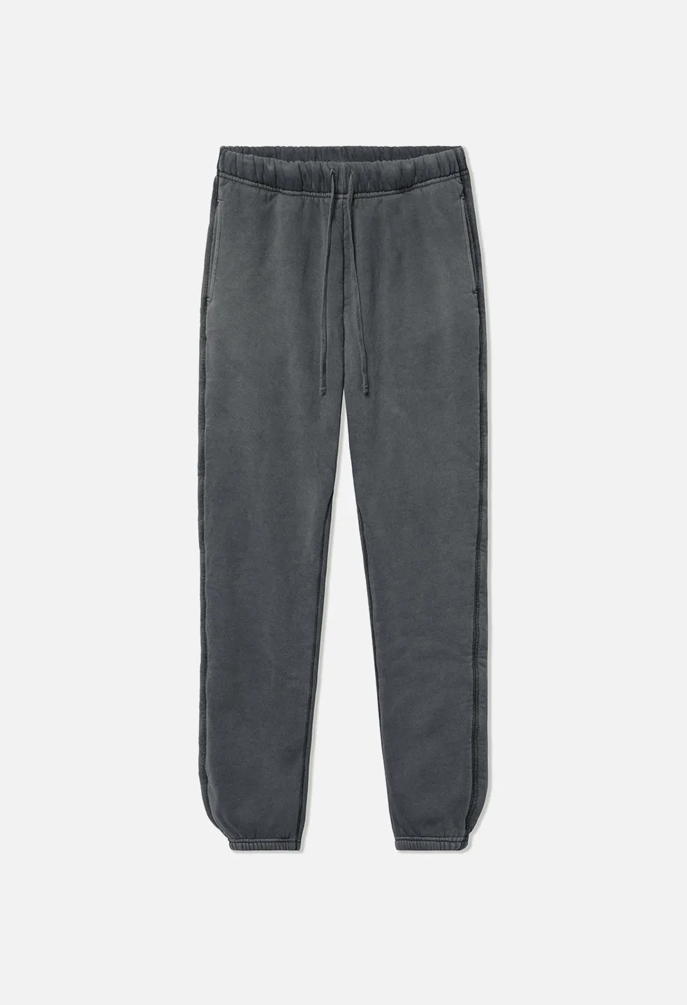 Thermal Lined LA Sweatpants / Washed Black