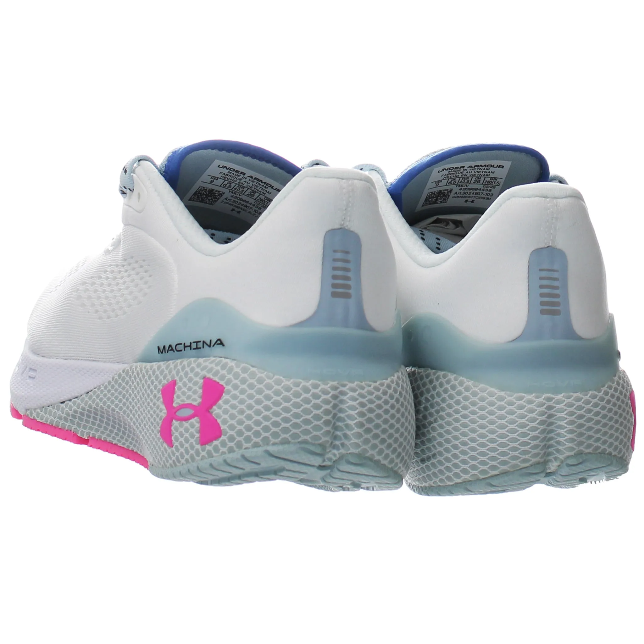 Under Armour HOVR Machina 3 White Womens Running Trainers