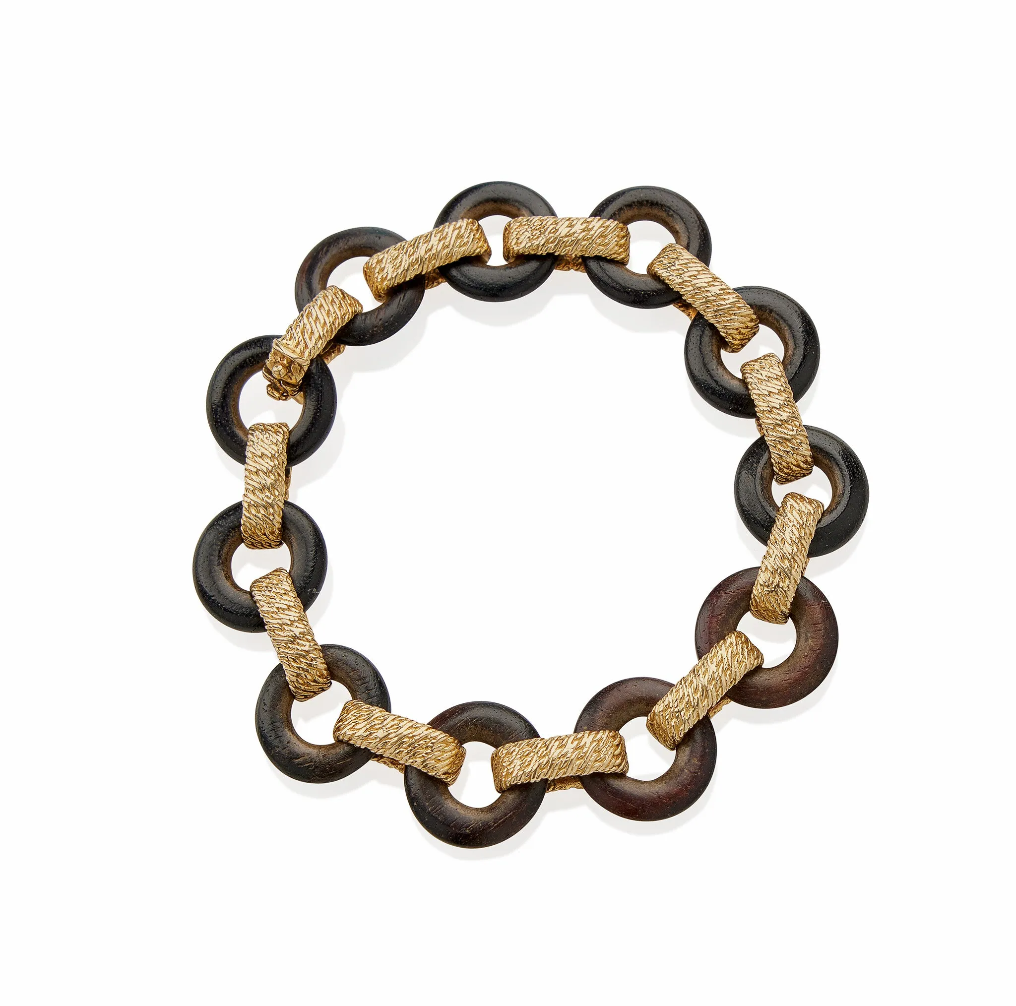 Van Cleef & Arpels Paris 1960s Wood Bracelet