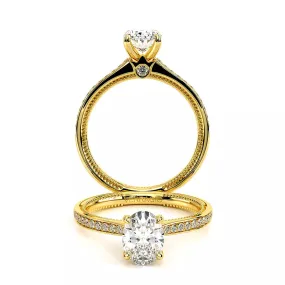 Verragio Renaissance 14k Gold Oval Diamond Engagement Ring