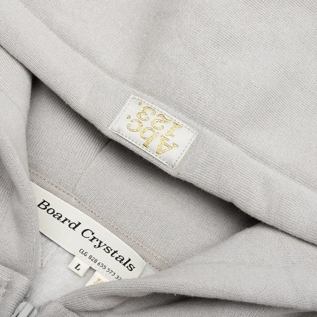 Zip-Up Hoodie - Jasper Grey