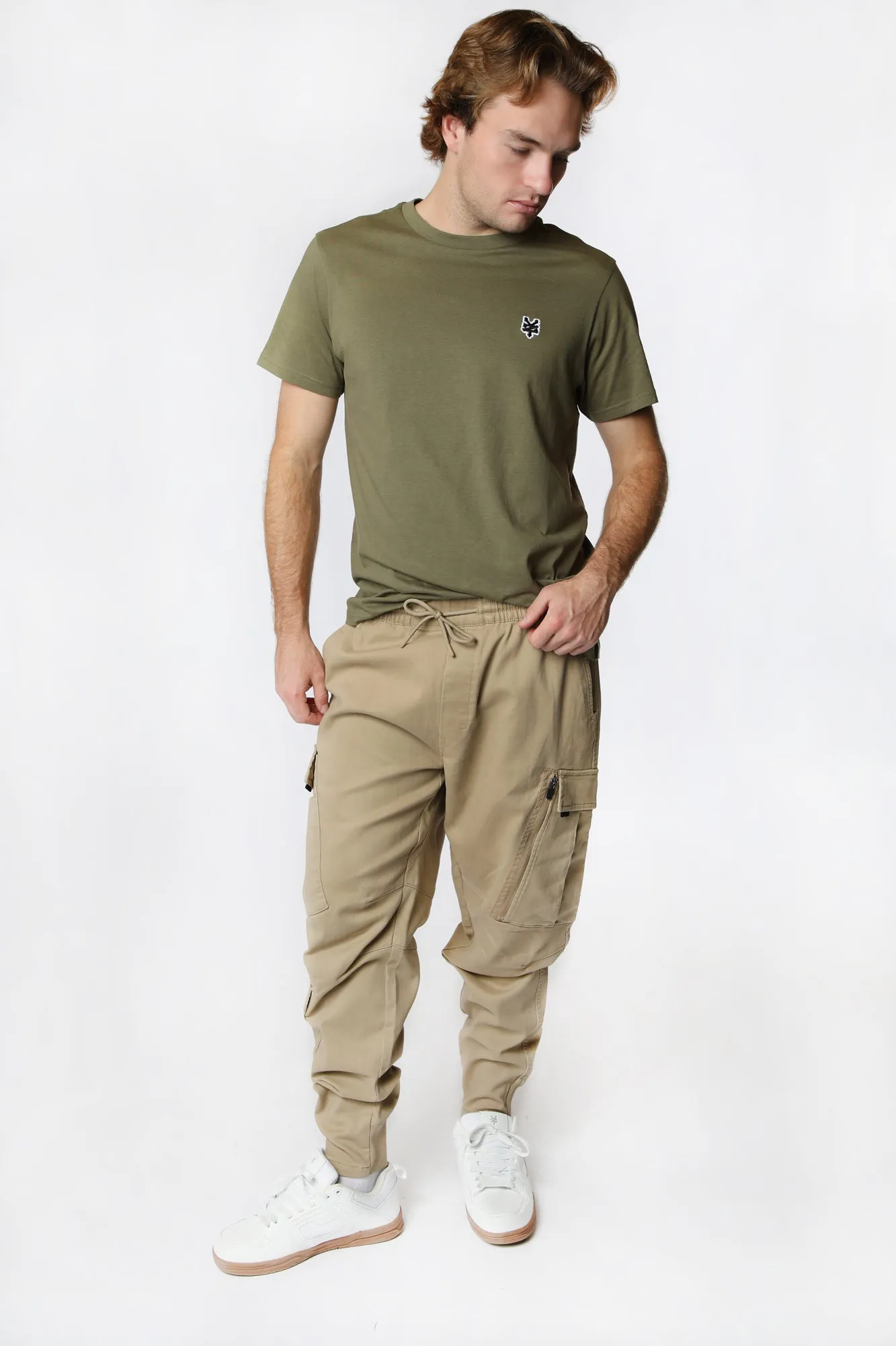 Zoo York Mens Soft Knit Cargo Jogger